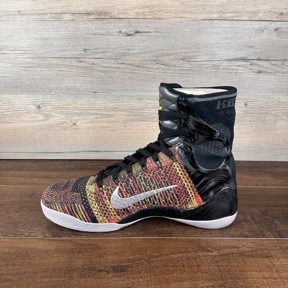 Nike Kobe 9 Elite Protro Masterpiece Mens Size 11 Black Silver Volt FZ7335 001 - Picture 7 of 9